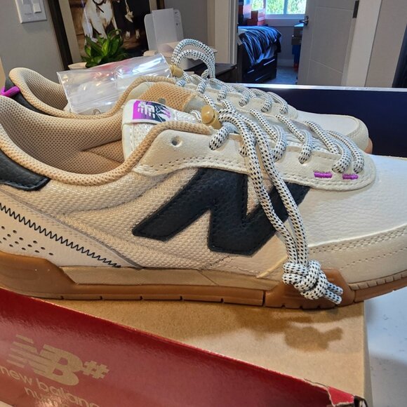 New Balance Numeric Men's 440 V2 Trail Low Sea Salt Deep Ocean Shoes SIZE 10 NEW - Picture 5 of 14